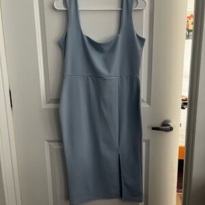 Nasty Gal Periwinkle Midi Dress